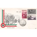 FDC ITALIA 1959 RE.RU. - 866 Centenario della II guerra d'Indipendenza as/Magenta 2 buste 