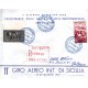 FDC ITALIA 1959 - 866 Centenario della II guerra d'Indipendenza 2 BUSTE as/Pa 11° giro aereo di Sicilia raccomandata