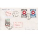 FDC ITALIA 1963 POSTE ITALIANE - 963 - Croce Rossa A/PA raccomandata