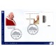 FDC ITALIA 09-a/2014 Canonizzazione papa Giovanni XXIII A/Pa codice a barre da
