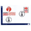 FDC - ITALIA 48/2015 Torino 2015 Capitale Europea Sport a/s