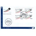 FDC Italia 41/2014 Serie Ordinaria - lettere in volo € 0.95 in quartina A/PA