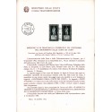 Italia Bollettino illustrativo 1962 n° 91 Corte dei Conti fdc