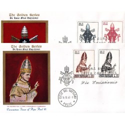 FDC VATICANO The Golden S. Inconorazione di Paolo VI 2 buste