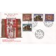 FDC VATICANO The Golden Series 1964 Monumenti Nubia