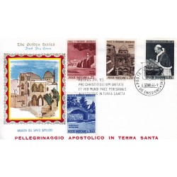 FDC VATICANO The Golden Series 1964 Paolo VI in Terra Santa