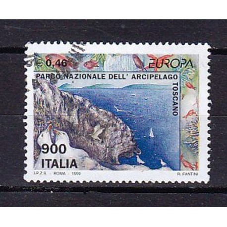 1999 Italia Repubblica - Unif. 2436 -  Europa £ 900 - usato