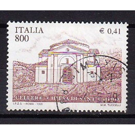 1999 Italia Repubblica - Unif. 2438 - Patrimonio artistico e culturale italiano 38ª emissione - £ 800 - usato