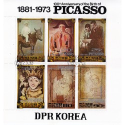 Korea - Scott A1067 2149 30/03/1980 Foglietto Picasso usato
