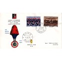 FDC ITALIA 1964 Grolla Unif. 978/9 Arma Dei Carabinieri A/roma