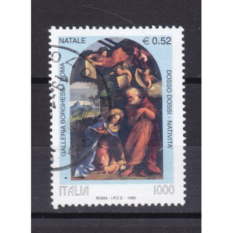 1999 Italia Repubblica - Unif. 2474 - natale - usato