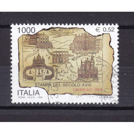 1999 Italia Repubblica - Unif. 2476 - giubileo 2000 - usato