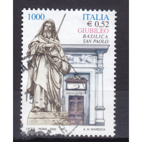 2000 Italia Repubblica - Unif. 2486 - giubileo 2000 - usato