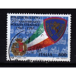 1997  Italia Repubblica - Unif. 2360 - polizia stradale - usato