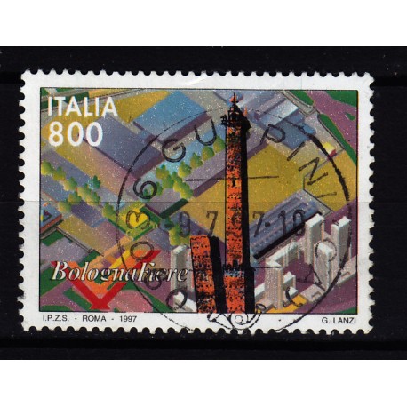 1997  Italia Repubblica - Unif. 2324 - fiera bologna- usato
