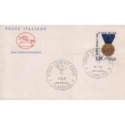 FDC ITALIA 1973 Poste Italiane Unif. 1240 Medaglie d'Oro A/Roma