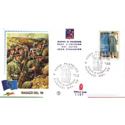 FDC ITALIA 1999 - Grolla 1187 unif. 2472 Ragazzi del ´99 A/S apg