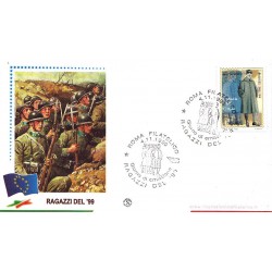 FDC ITALIA Filagrano 04/11/1999 Ragazzi del ´99 - Soldati del 1899 a/s Roma