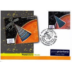 FDC ITALIA 2005 Cartolina Poste Italiane Unif. 2885 Esplorazione Marte