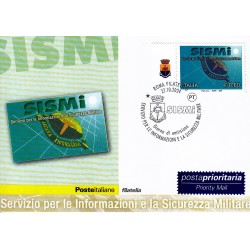 FDC ITALIA 2004 Cartolina Poste Italiane Unif. 2826 SISMI