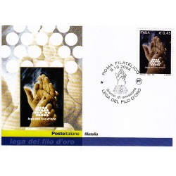 FDC ITALIA 2004 Cartolina Poste Italiane Unif. 2822 Lega del Filo D'Oro