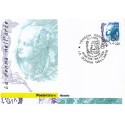 FDC ITALIA 2004 Cartolina Poste Italiane Unif. 2813 La Donna Nell'Arte 0,70 €