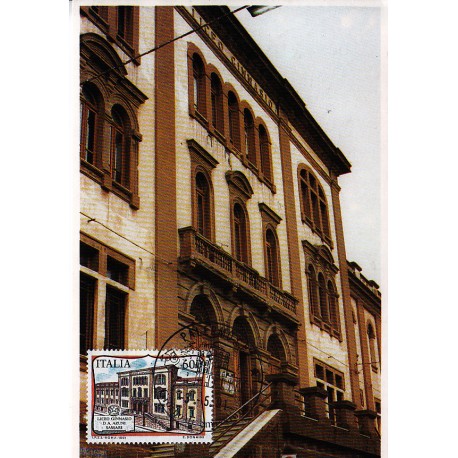 FDC ITALIA 1991 Cartolina Roma Unif. 1986 Liceo D.A. Azuni A/PA