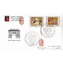 FDC ITALIA 1971 Grolla Club Unif. 1164/5 Natale A/Speciale APG