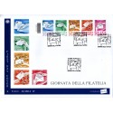 FDC ITALIA 43/2014 Unif. 3599/63 Giornata della filatelia A/S Codice a barre sc