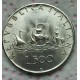 1966 ITALIA MONETA ARGENTO  500 LIRE 