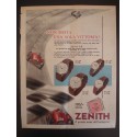 Pubblicità Advertising 1956 Orologi Zenith