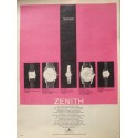 Pubblicità Advertising 1962 Orologi Zenith 