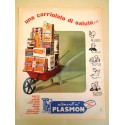 Pubblicità Advertising 1962 alimenti al plasmon