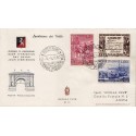 FDC ITALIA 1960 Grolla Club Unif. 882/84 Spedizione dei Mille A/Speciale