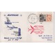 FDC ITALIA 1960 Alitalia 02/06/1960 Volo inaugurale New York Roma Annullo Speciale adf-ad