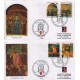 FDC VATICANO 1992 Grolla Unif. 938/41 Piero della Francesca
