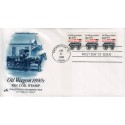 FDC US ArtCraft Sott. 2130a 27/06/1988 10.1c Transportation Coils - Oil Wagon