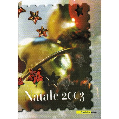 IT Repubblica 2003 Folder 24/10/2003 Il Santo Natale 2003 - val. facciale € 11.00