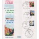 FDC Italia 1981 Roma Unif 15669/71 Castelli d'Italia A/F Matera