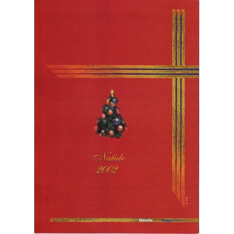 IT Repubblica 2002 Folder 31/10/2002 Il Santo Natale 2002 - nuovo completo, valore facciale - € 11.00