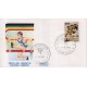 FDC Italia 1981 Roma Unif 1573 Coppa del Mondo Atletica Leggera A/F Benevento