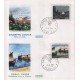 FDC Italia 1981 Roma Unif 1574/5 Arte Italiana 8° serie A/F Udine