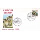 FDC Italia 1984 Roma 1674 Castelli d'Italia 550 Rocca Sinibalda A/F Messina