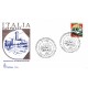 FDC Italia 1986 Capitolium Unif. 1765 Castelli d'Italia 650 Castello di Montecchio A/S