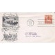 FDC USA US0976 05/11/1948 3c henna brown - Centenary of Fort Bliss, Texas.