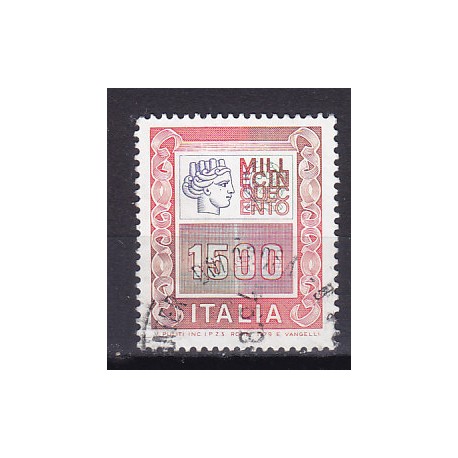 Italia 1979 Unif. 1438 Alto Valore 1500 usato