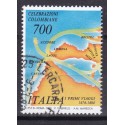 Italia 1990 Unif. 1906 Celebrazione Colombiane usato