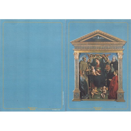 Folder Italia 2001 Madonna col Bambino Macrino d'Alba val. fac. € 5,16