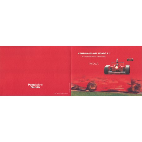 Folder Italia 2000 Campionato del Mondo F1 val. fac. € 5,16