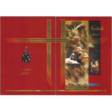 Folder Italia 2002 Natale 2002 val. fac. € 11,00